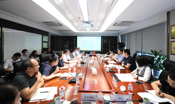 省能源局在鼎点注册召开浙江省风电产业链发展课题启动会